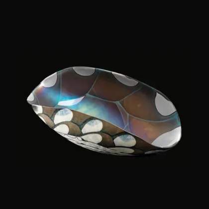 Zdjęcie Oryginalna misa z weneckiego szkła murano