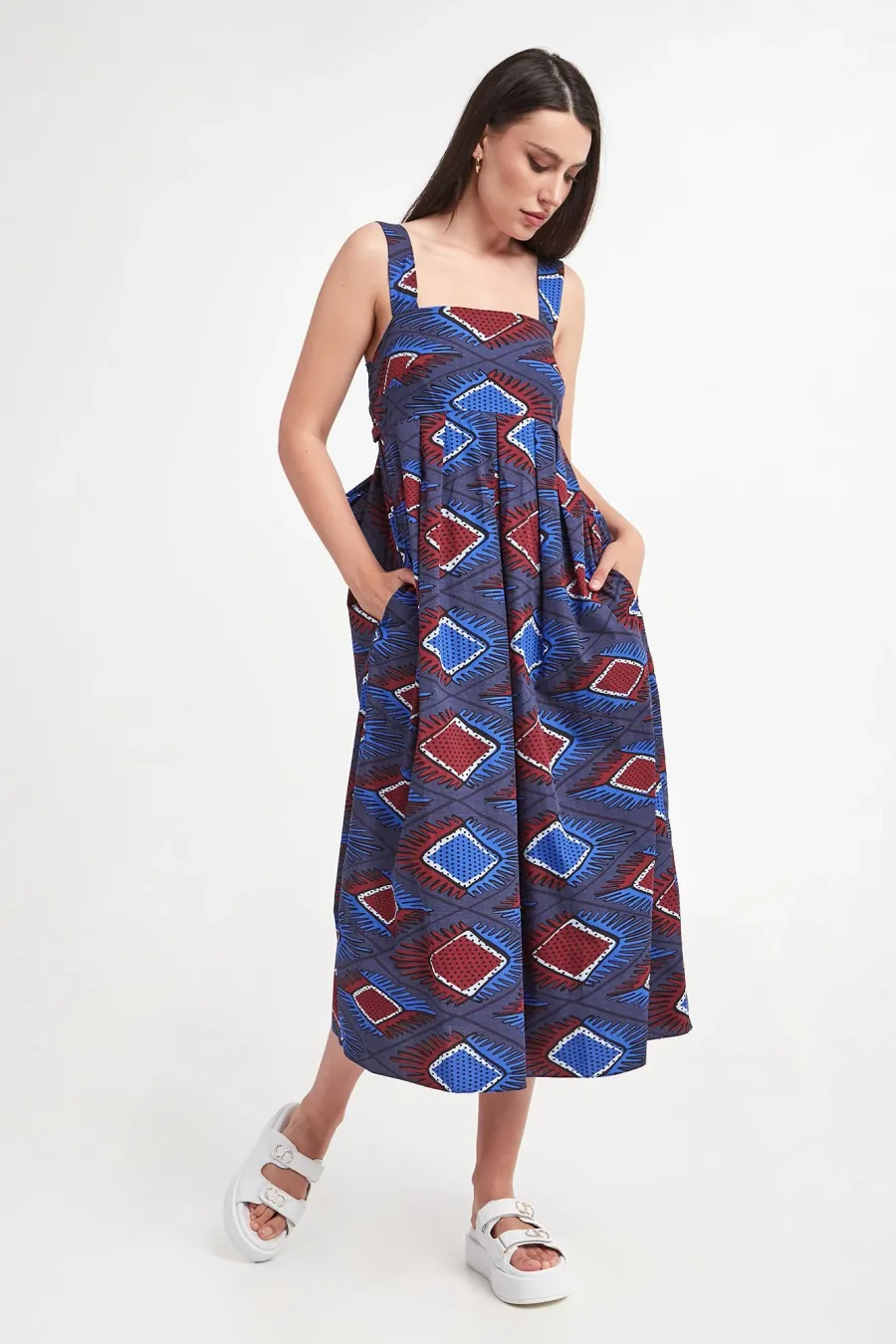 obrazek 1 Sukienka midi Tana WEEKEND MAX MARA Weekend Max Mara