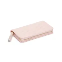 Picture Gorgeous pink travel jewelry case for women