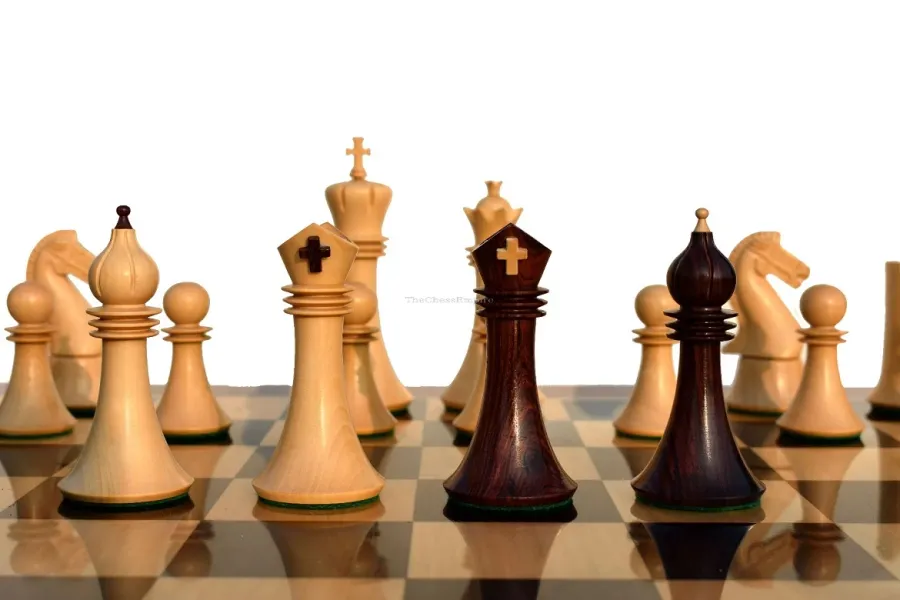 obrazek 8 Wyjątkowy zestaw pionów Capablanca do królewskiej gry - The Chess Empire