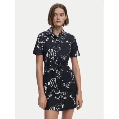 Zdjęcie Desigual Sukienka koszulowa 25SWVW38 Czarny Regular Fit