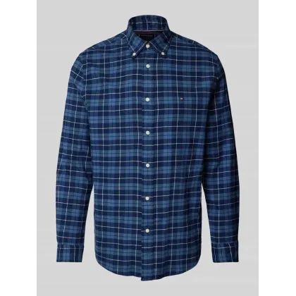 Zdjęcie Koszula casualowa o kroju regular fit z kołnierzykiem typu button down