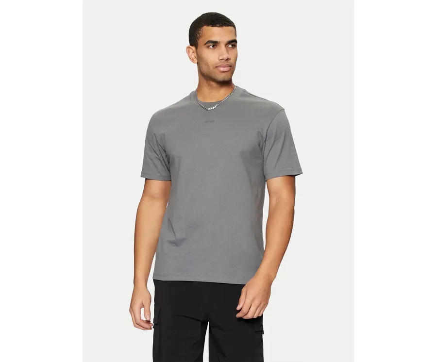 obrazek 1 HUGO T-Shirt Dapolino 50488330 Szary Relaxed Fit
