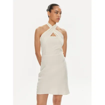 Zdjęcie Patrizia Pepe Sukienka letnia 2A2779/A052-W362 Écru Regular Fit