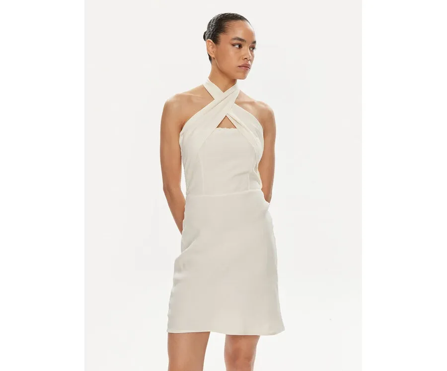 obrazek 1 Patrizia Pepe Sukienka letnia 2A2779/A052-W362 Écru Regular Fit