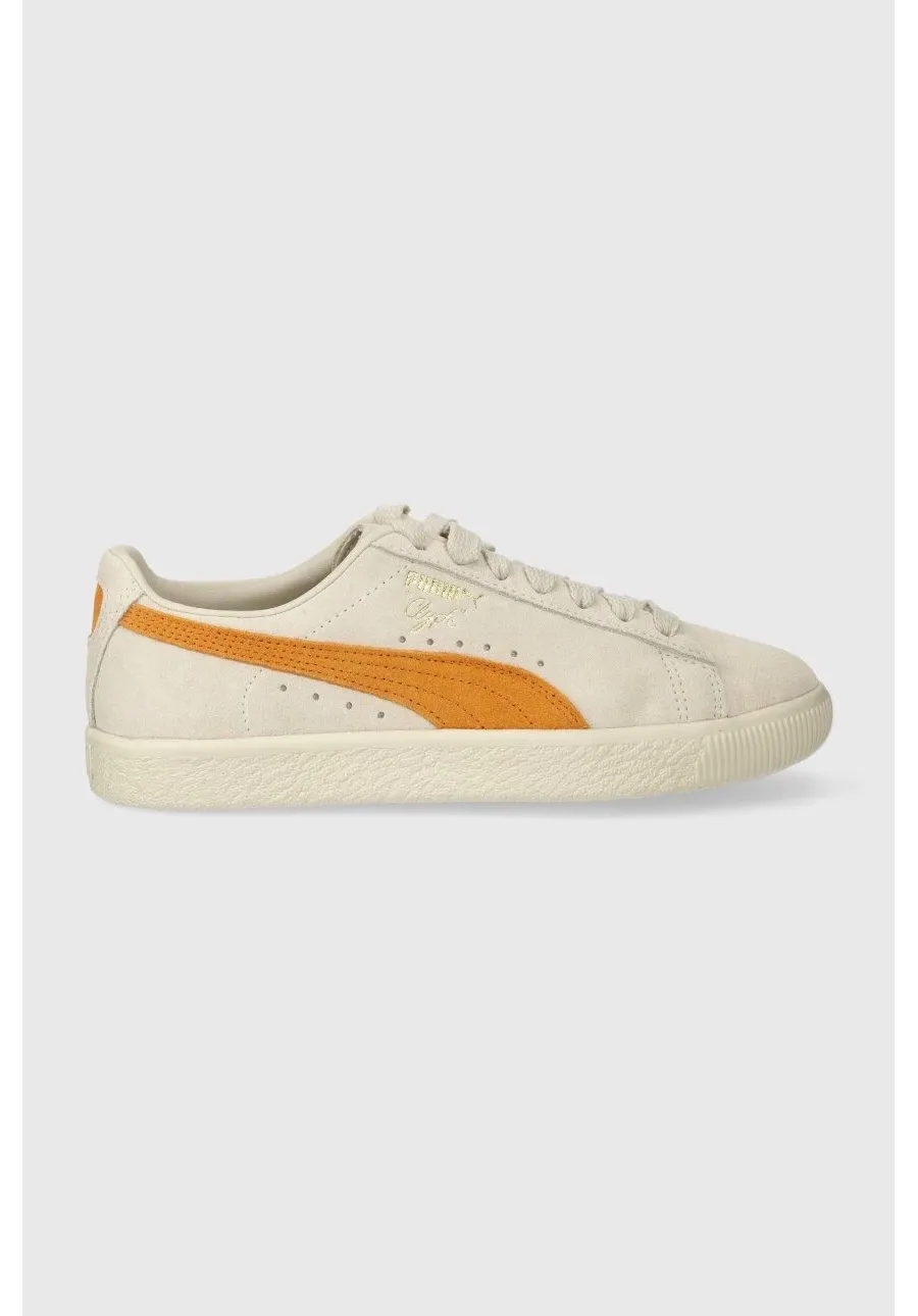 obrazek 1 Puma sneakersy zamszowe  Clyde OG kolor beżowy 391962