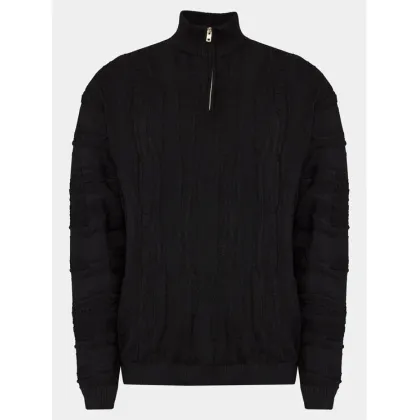 Zdjęcie Redefined Rebel Sweter Santino 222072 Czarny Regular Fit