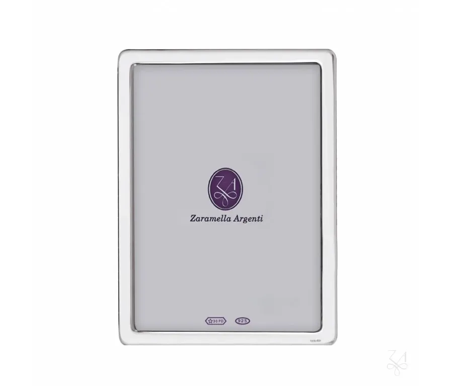 obrazek 1 Elegancka srebrna ramka na zdjęcia 10×15 cm - Zaramella Argenti
