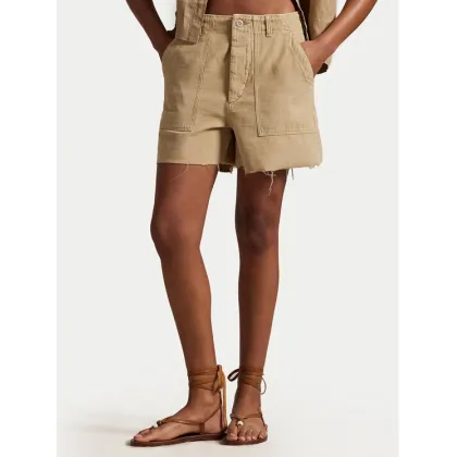 Zdjęcie Polo Ralph Lauren Szorty materiałowe 211949934003 Beżowy Relaxed Fit