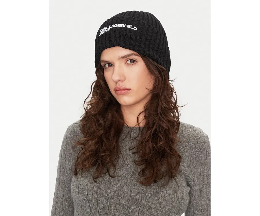 obrazek 1 Karl Lagerfeld Jeans Czapka A1W33004 Czarny