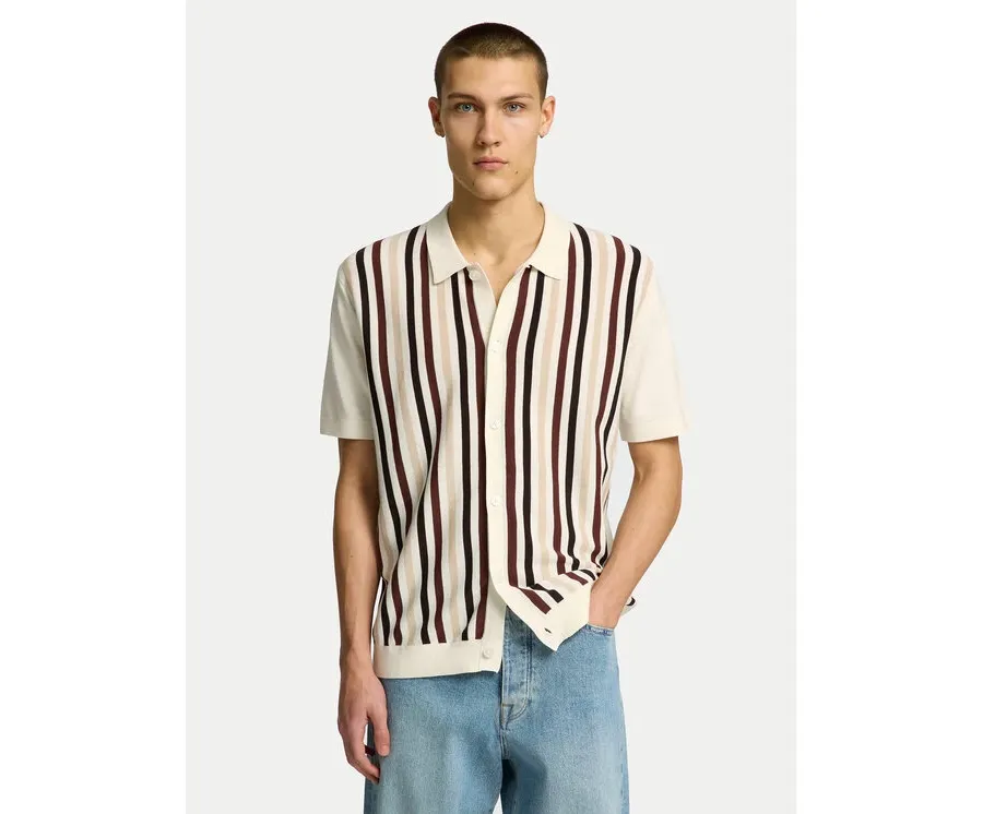 obrazek 1 Selected Homme Sweter 16096371 Beżowy Regular Fit