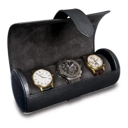 Zdjęcie Eleganckie pudełko na trzy zegarki marki Rapport London