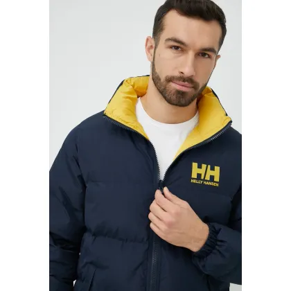 Zdjęcie Helly Hansen kurtka dwustronna męska kolor granatowy zimowa