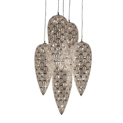 Zdjęcie Nowoczesny i luksusowy żyrandol włoskiej marki VG