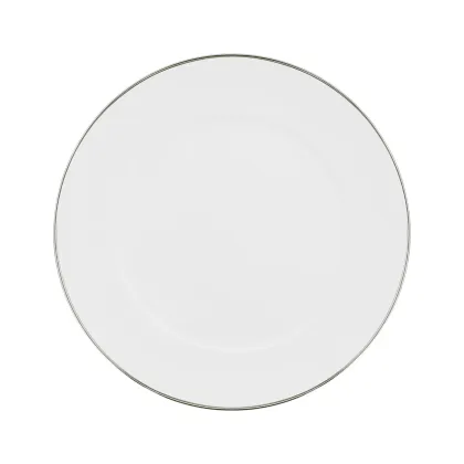 Zdjęcie Płaski talerz serwisowy 31 cm wykonany z porcelany - Porcel