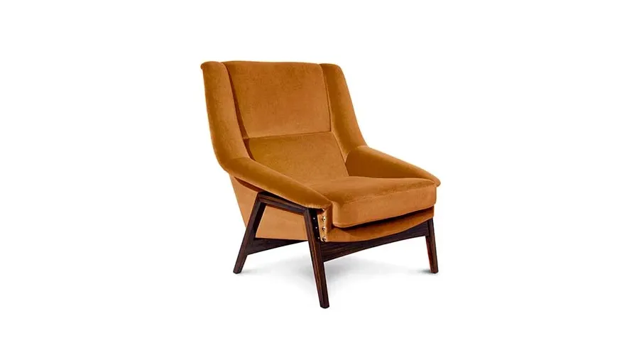 obrazek 11 Portugalski niebieski fotel do salonu