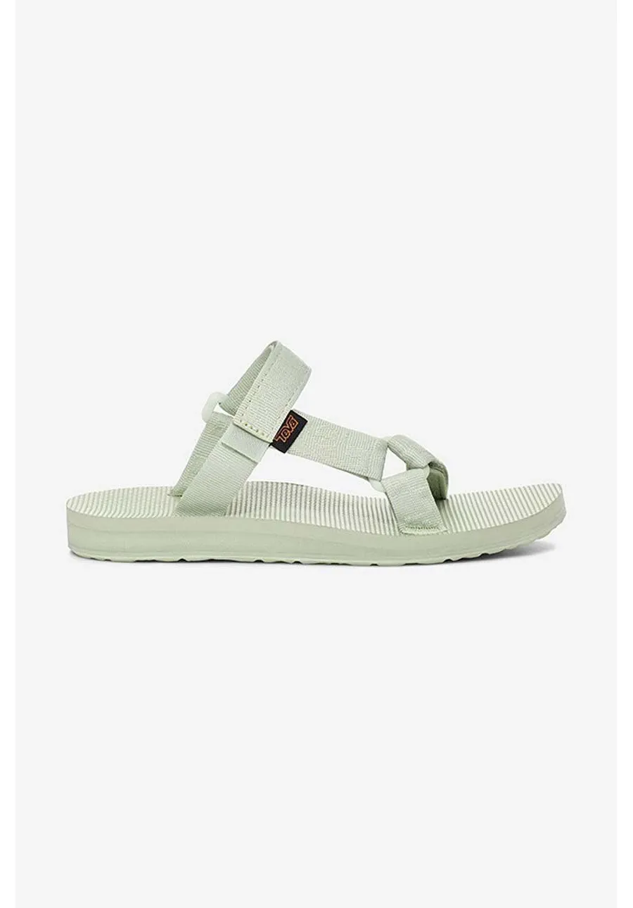 obrazek 1 Teva klapki Universal Slide 1124230 TTBCH damskie kolor zielony 1124230.TTBCH-mlc