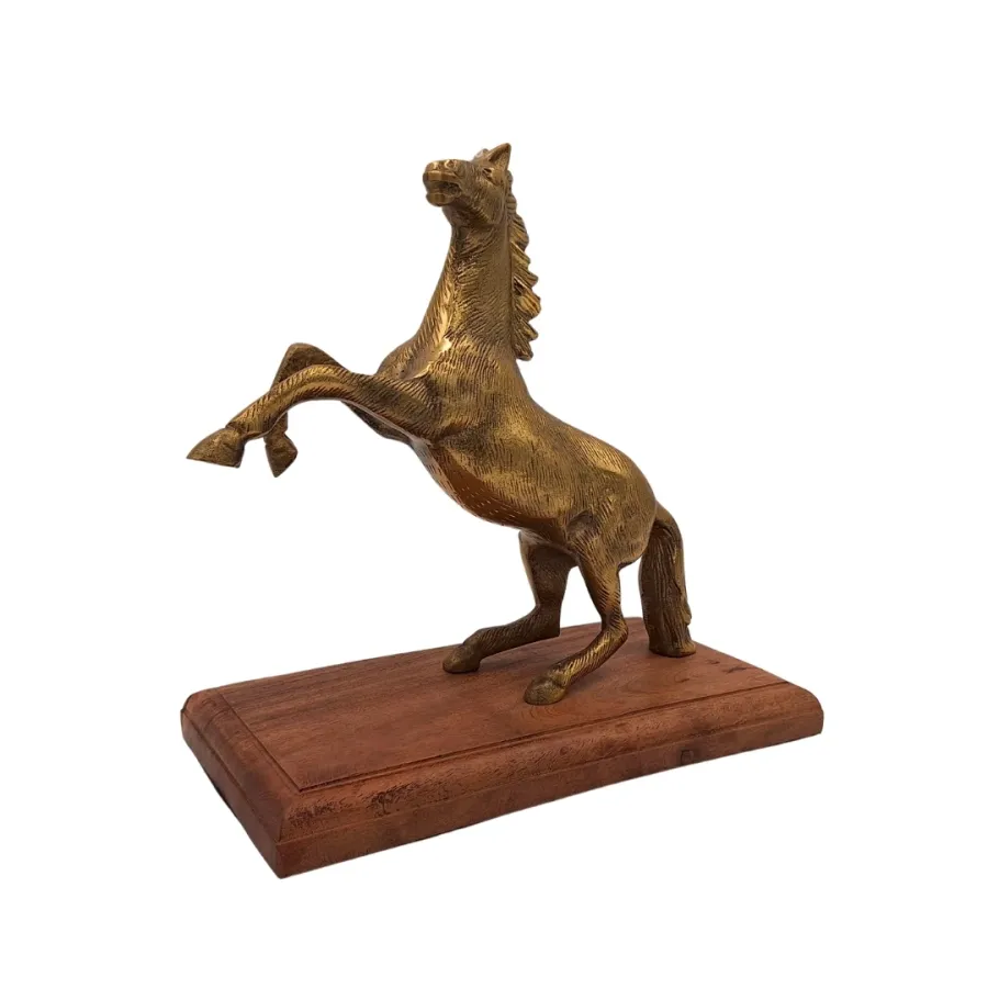 picture 1 Horse - Decorative figure on a wooden base