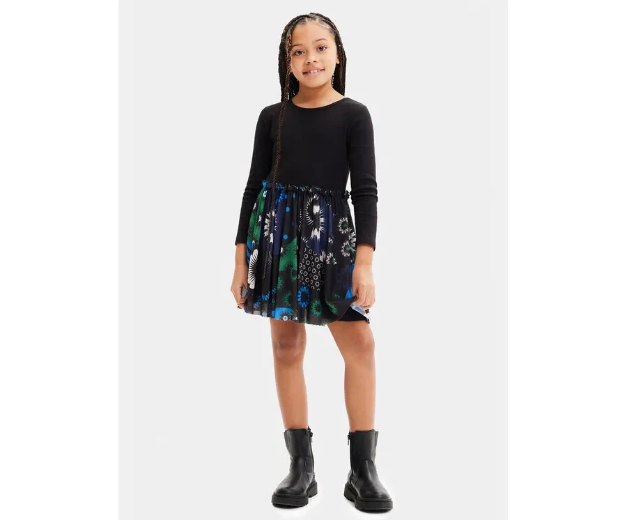 obrazek 1 Desigual Sukienka codzienna 23WGVK06 Kolorowy Regular Fit