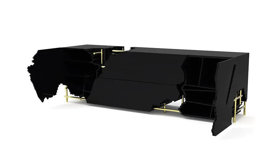 picture 3 Exclusive minimalist and extremely extravagant sideboard for the living room - Bitangra