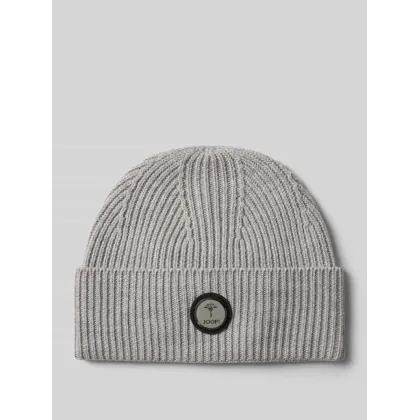 Zdjęcie Czapka beanie z naszywką z logo model ‘Feranto’