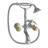 Zdjęcie Zestaw wannowy zewnętrznych z prysznicem - z głowicą ceramiczną - Officina Nicolazzi