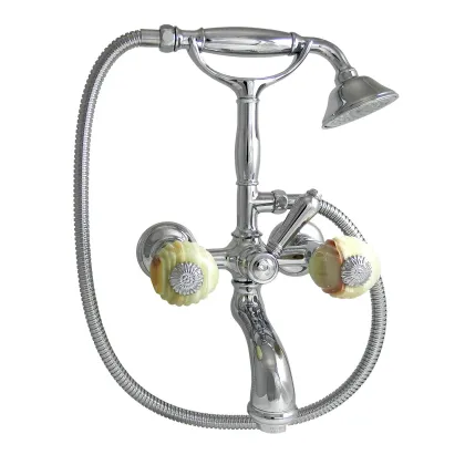 Zdjęcie Zestaw wannowy zewnętrznych z prysznicem - z głowicą ceramiczną - Officina Nicolazzi