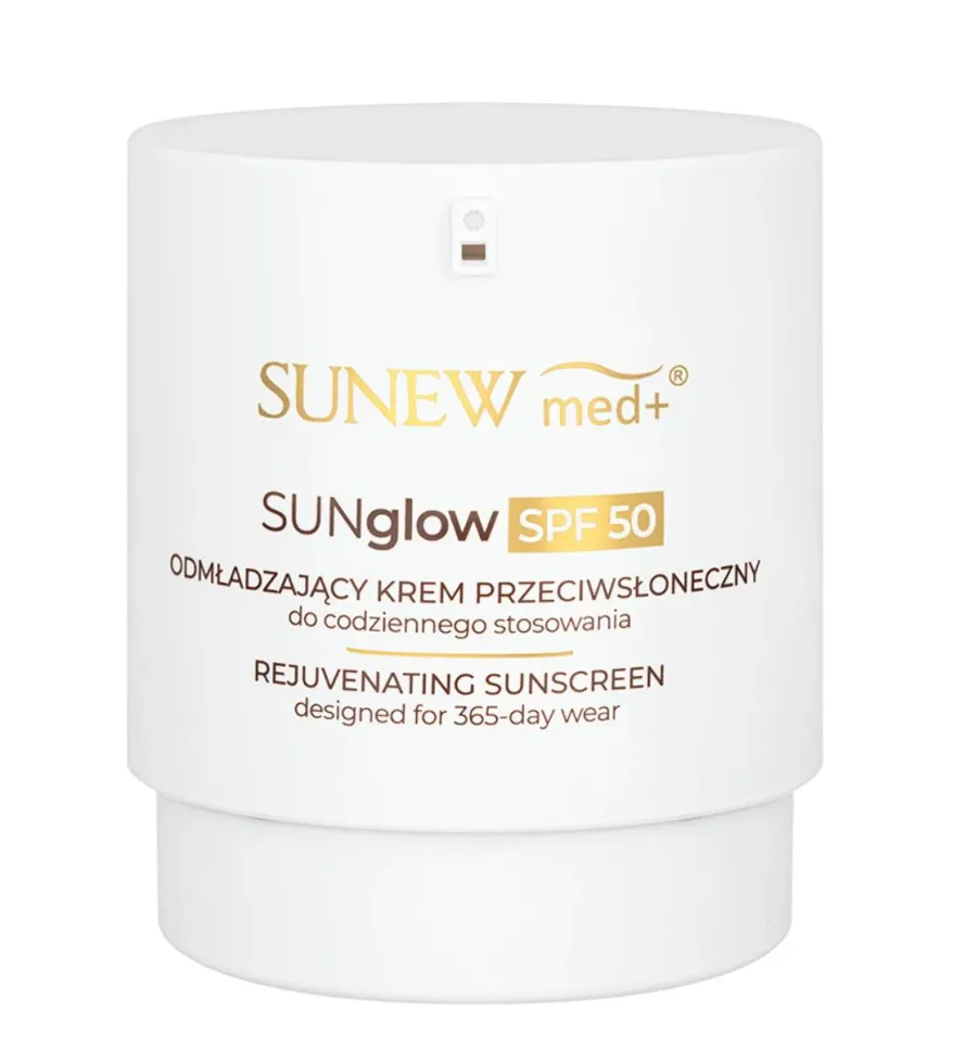 obrazek 1 SunewMed+ Sunglow Krem przeciwsłoneczny do codziennego stosowania SPF50 80ml 80 ml