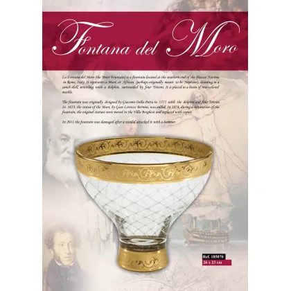 Zdjęcie Misa/Waza kryształowa Fontana del Moro