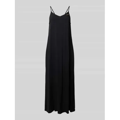 Zdjęcie Sukienka midi z wiskozy z cienkimi ramiączkami