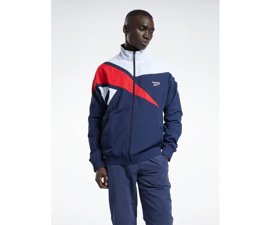 obrazek 1 Reebok Bluza Classics Vector Track Top H54456 Niebieski Regular Fit