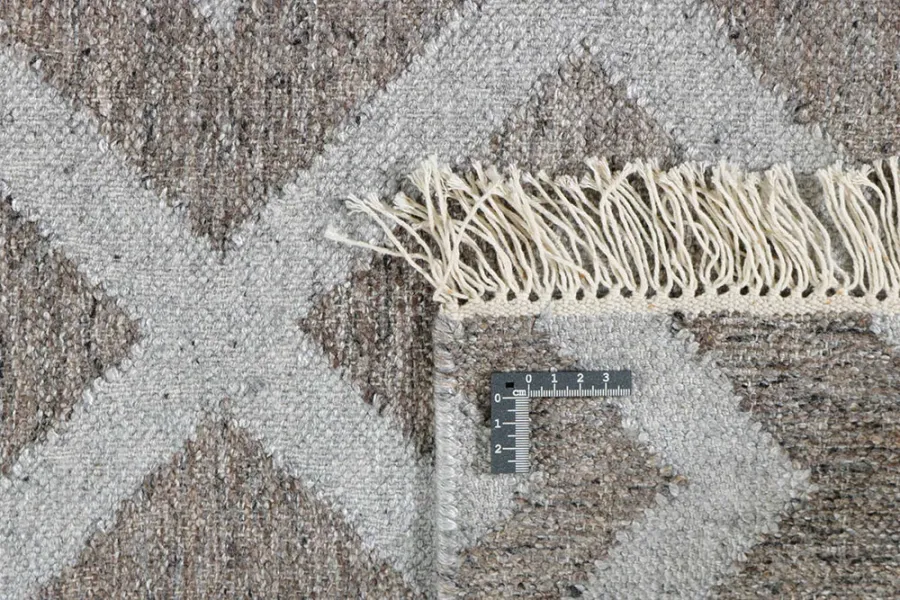 picture 2 Prestigious beige-gray rhombus rug - CARPE DIEM NATURAL SILVER 7064