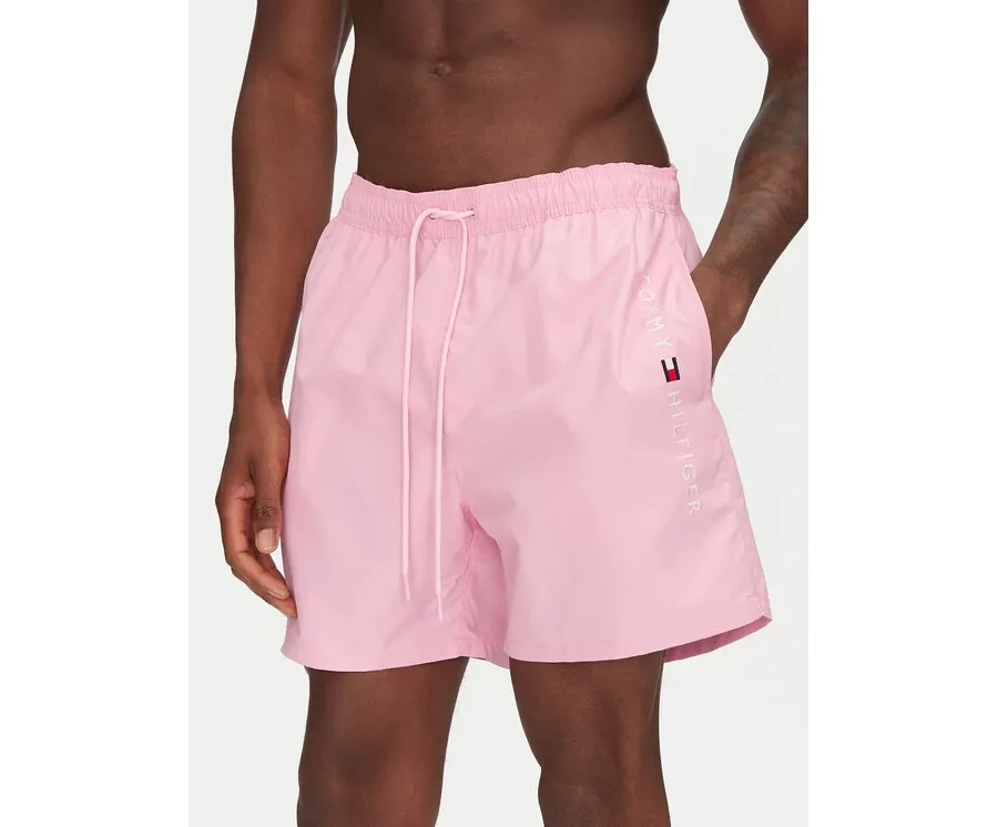 obrazek 1 Tommy Hilfiger Szorty kąpielowe UM0UM03258 Różowy Regular Fit