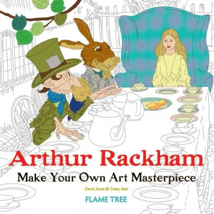 Zdjęcie Kolorowanka artystyczna Arthur Rackham - Flame Tree Publishing