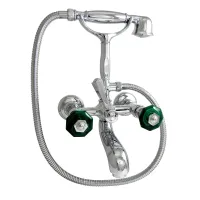 Zdjęcie Komplet wannowy zewnętrzny z prysznicem, głowica ceramiczna - Officina Nicolazzi