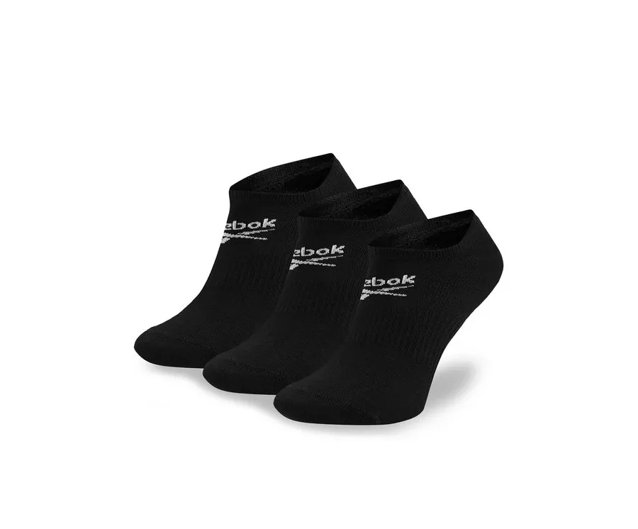 obrazek 1 Reebok Zestaw 3 par niskich skarpet unisex R0353-SS24 (3-pack) Czarny