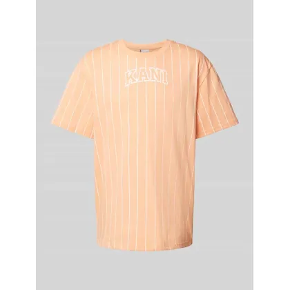 Zdjęcie T-shirt ze wzorem w cienkie prążki