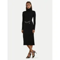 Zdjęcie LAUREN RALPH LAUREN Sukienka dzianinowa 250951822001 Czarny Slim Fit