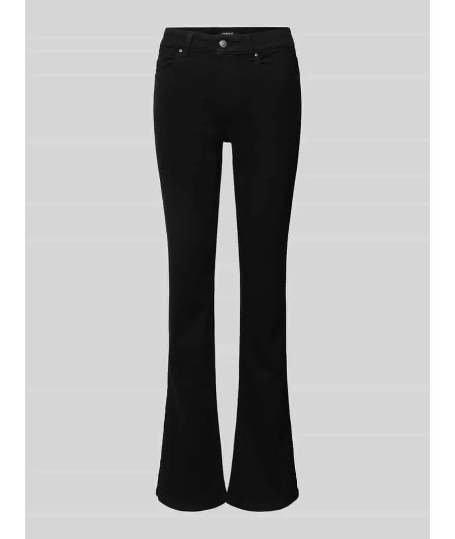 obrazek 1 Jeansy rozkloszowane z 5 kieszeniami model ‘BLUSH’