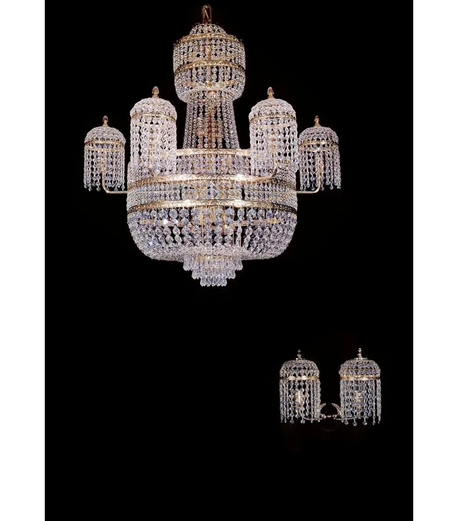 obrazek 1 Piękna lampa ścienna do luksusowych wnętrz
