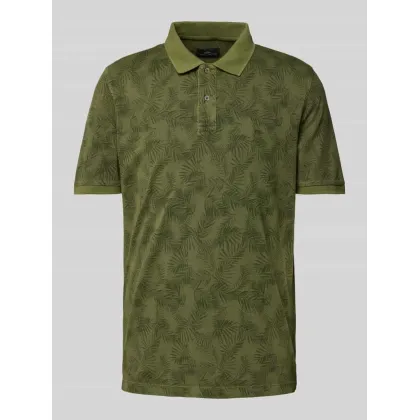 Zdjęcie Koszulka polo o kroju regular fit z nadrukiem na całej powierzchni