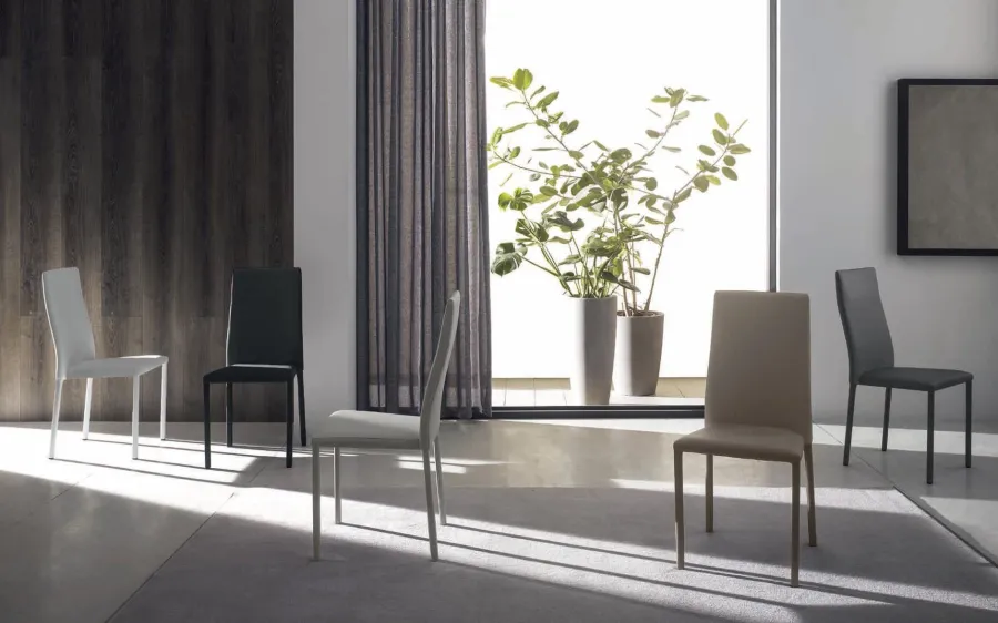 obrazek 1 Włoskie designerskie krzesło do salonu – Zamagna Italia