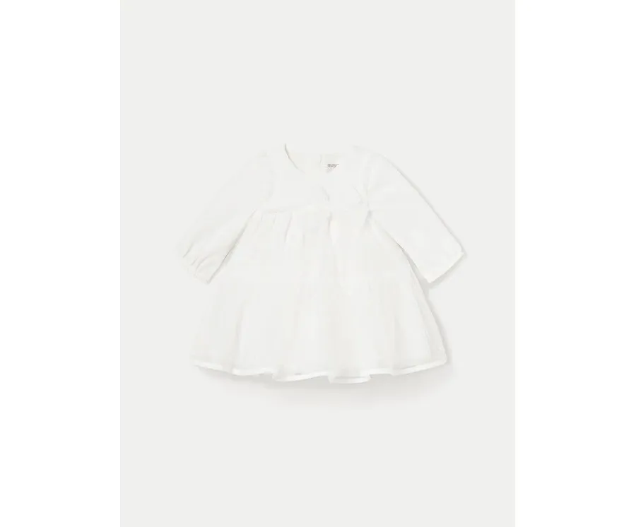 obrazek 1 Mayoral Sukienka elegancka 2805 Écru Regular Fit