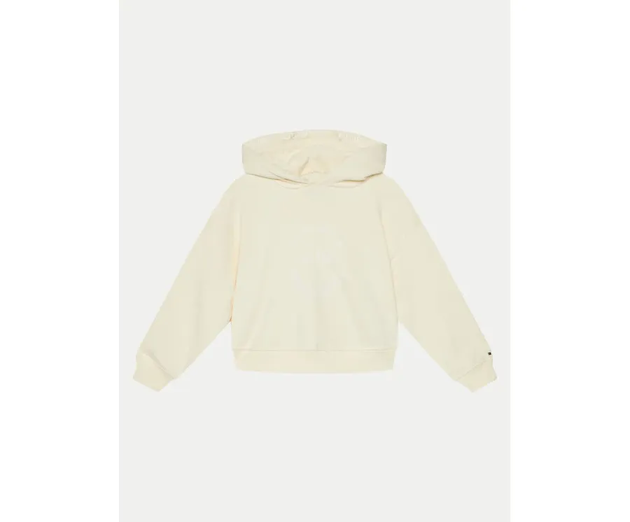 obrazek 1 Tommy Hilfiger Bluza KG0KG08322 Beżowy Relaxed Fit