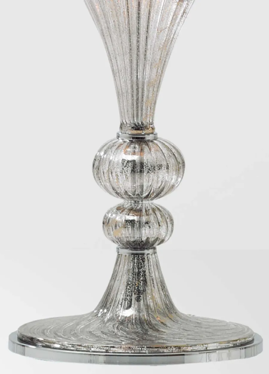 obrazek 2 Elegancka lampka mała do salonu ze szkła Murano