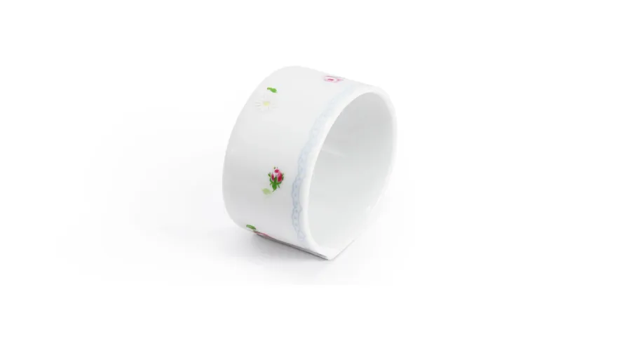 obrazek 1 Elegancki pierścień na serwetki z porcelany – Leander