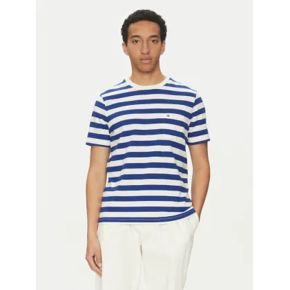 Zdjęcie Tommy Hilfiger T-Shirt Essential MW0MW37283 Niebieski Regular Fit
