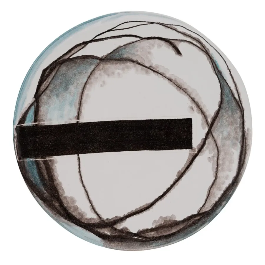 obrazek 1 Elegancki talerz ceramiczny H.2xL.31xP.31 cm