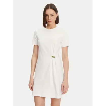 Zdjęcie Lacoste Sukienka codzienna EF0583 Biały Regular Fit