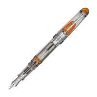 Picture A unique orange fountain pen - Aurora